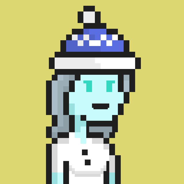 Pixel Gal #830 NFT on Algorand