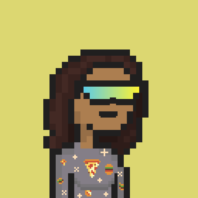 Pixel Gal #836 NFT on Algorand