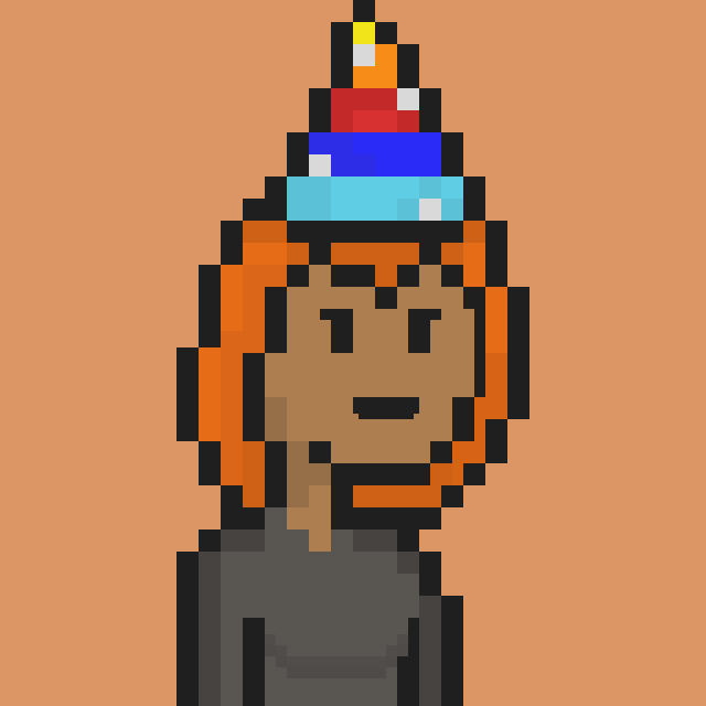 Pixel Gal #837 NFT on Algorand