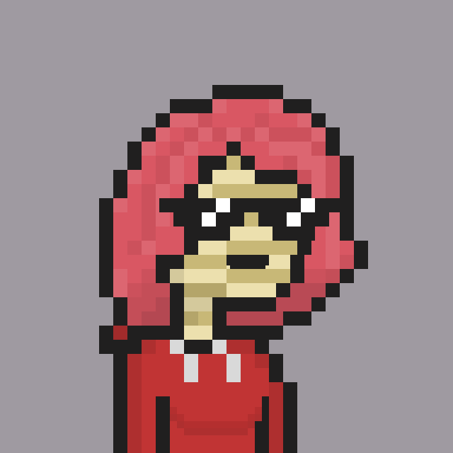 Pixel Gal #842 NFT on Algorand