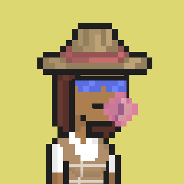 Pixel Gal #845 NFT on Algorand