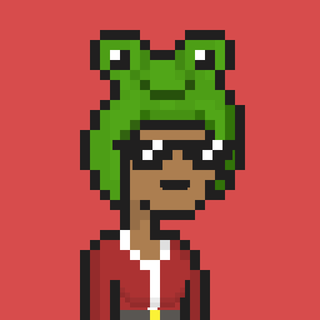 Pixel Gal #852 NFT on Algorand