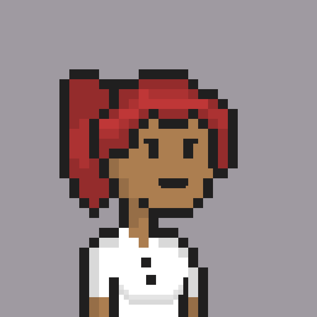 Pixel Gal #859 NFT on Algorand