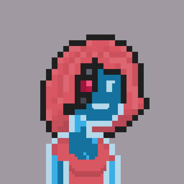 Pixel Gal #86 NFT on Algorand