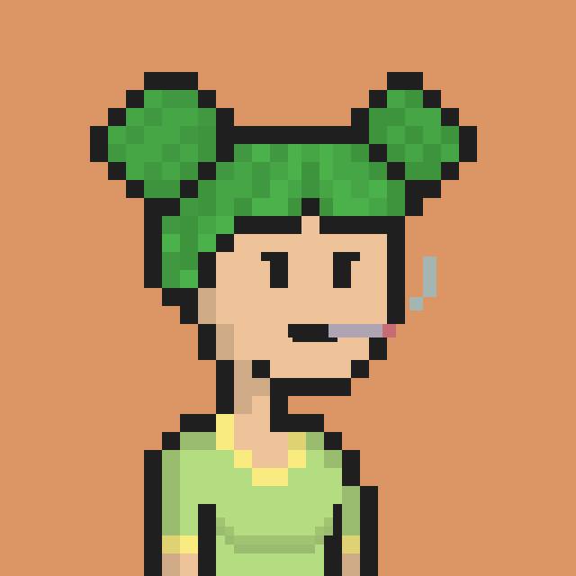 Pixel Gal #862 NFT on Algorand