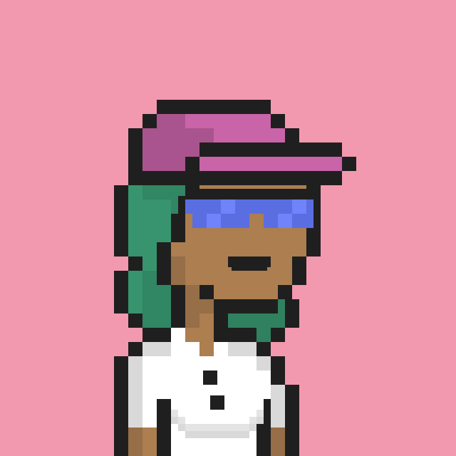 Pixel Gal #886 NFT on Algorand