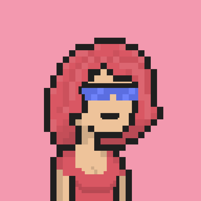 Pixel Gal #9 NFT on Algorand