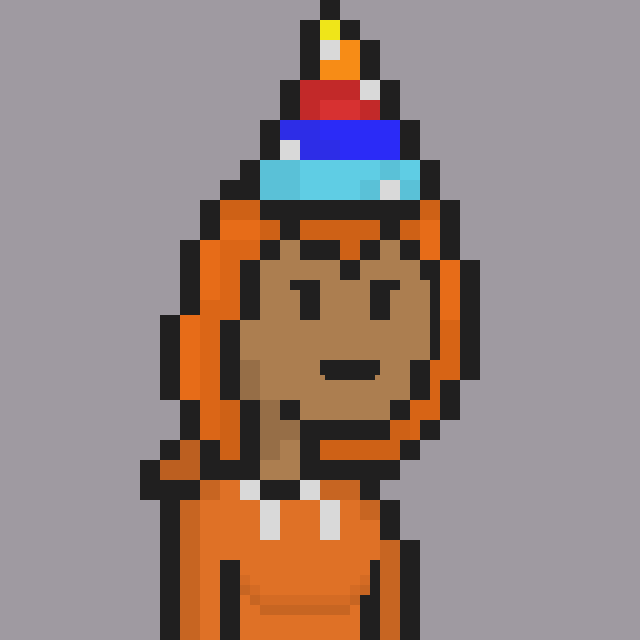 Pixel Gal #90 NFT on Algorand