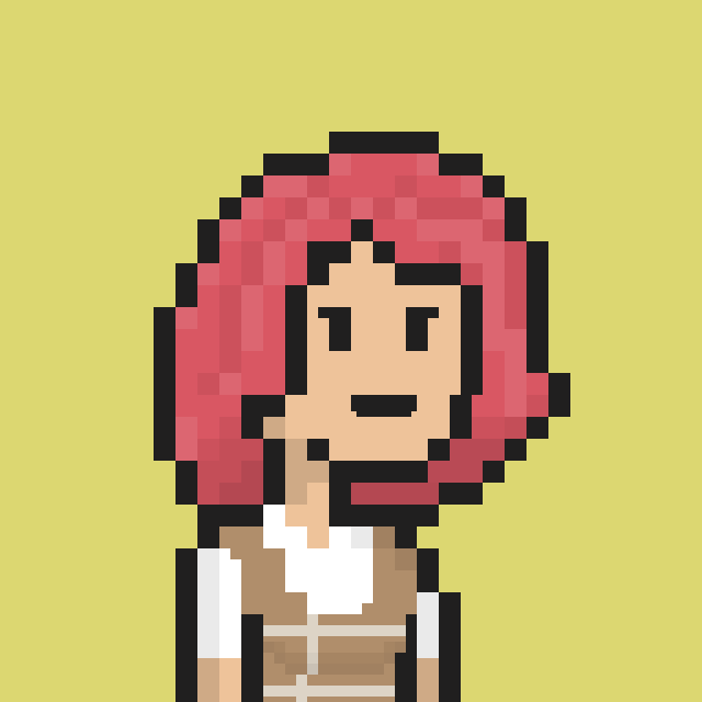 Pixel Gal #901 NFT on Algorand