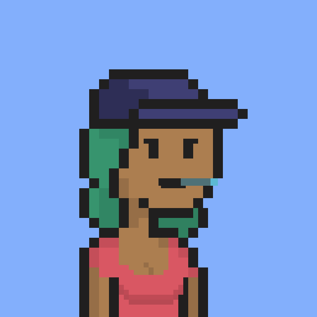 Pixel Gal #906 NFT on Algorand