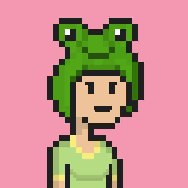 Pixel Gal #913 NFT on Algorand