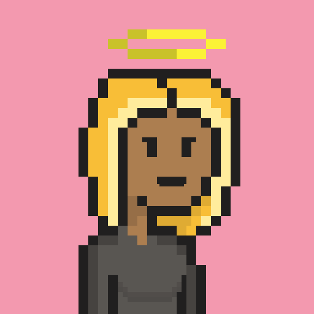 Pixel Gal #916 NFT on Algorand