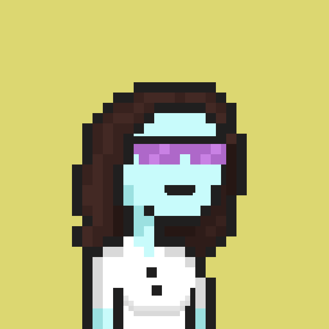 Pixel Gal #922 NFT on Algorand