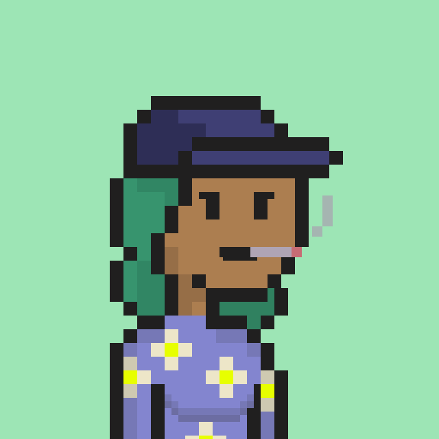 Pixel Gal #924 NFT on Algorand