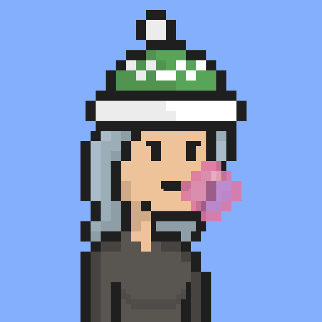Pixel Gal #933 NFT on Algorand