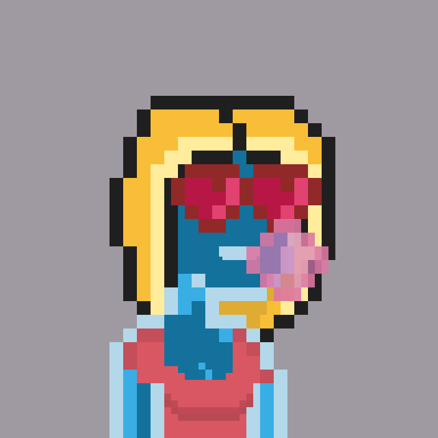 Pixel Gal #951 NFT on Algorand