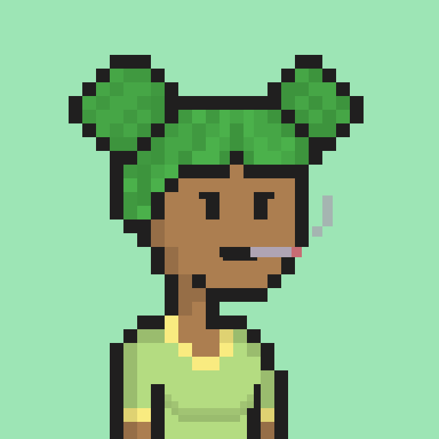 Pixel Gal #962 NFT on Algorand