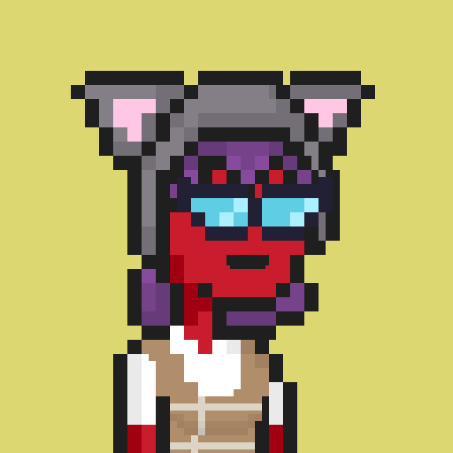 Pixel Gal #965 NFT on Algorand