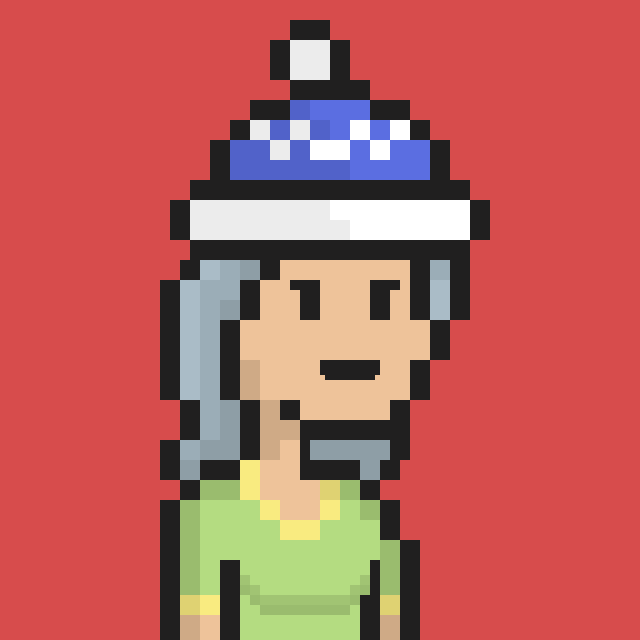 Pixel Gal #968 NFT on Algorand