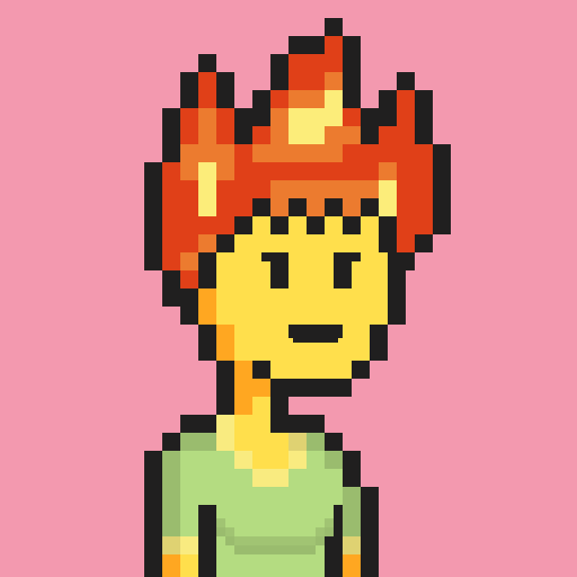 Pixel Gal #969 NFT on Algorand