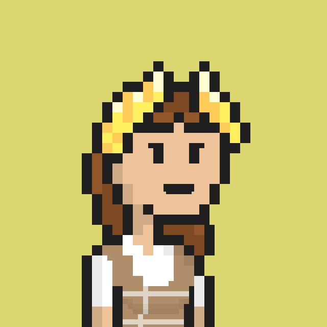 Pixel Gal #972 NFT on Algorand