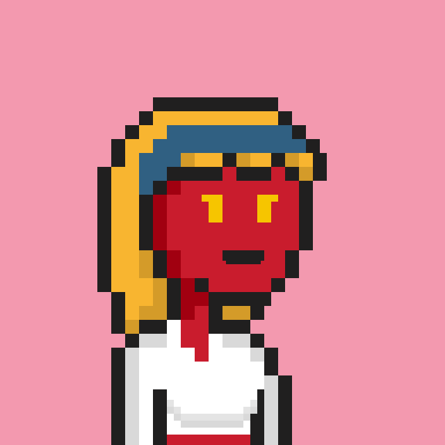 Pixel Gal #990 NFT on Algorand