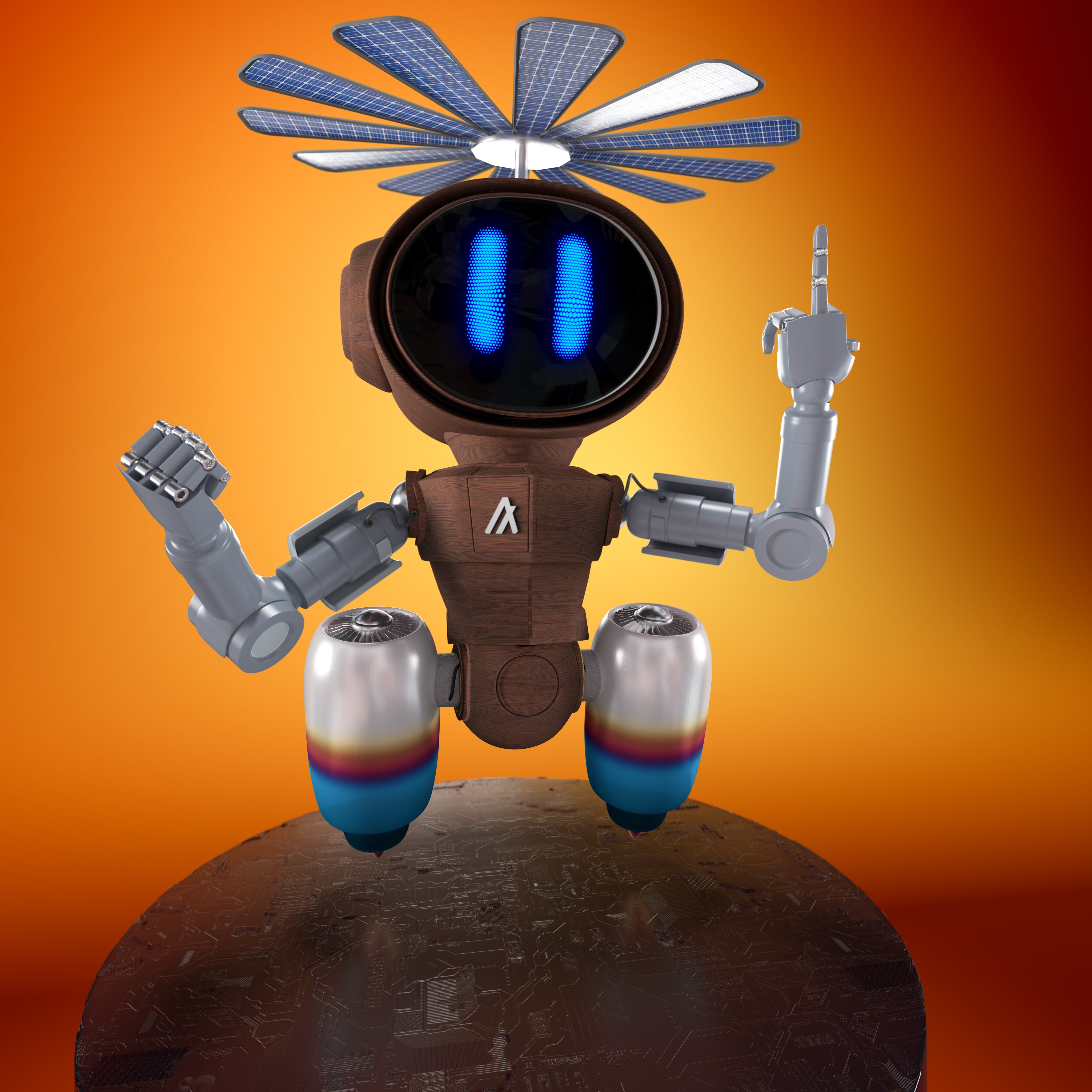 SockBot V1 No. 0275 NFT on Algorand