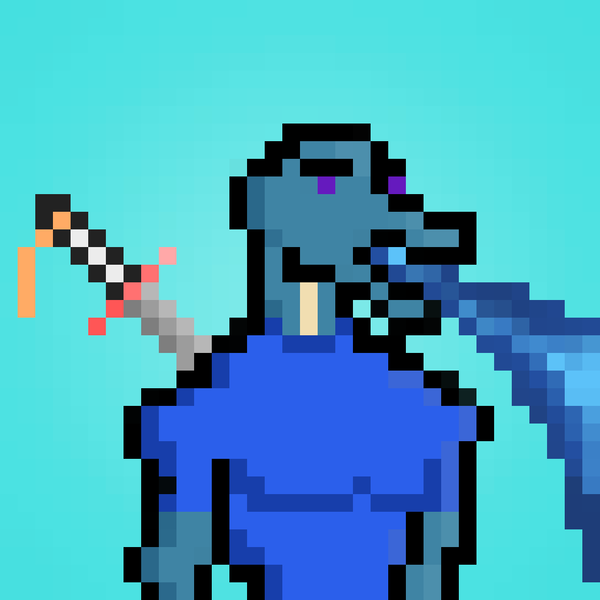 An image of Pixel Dragon: #002