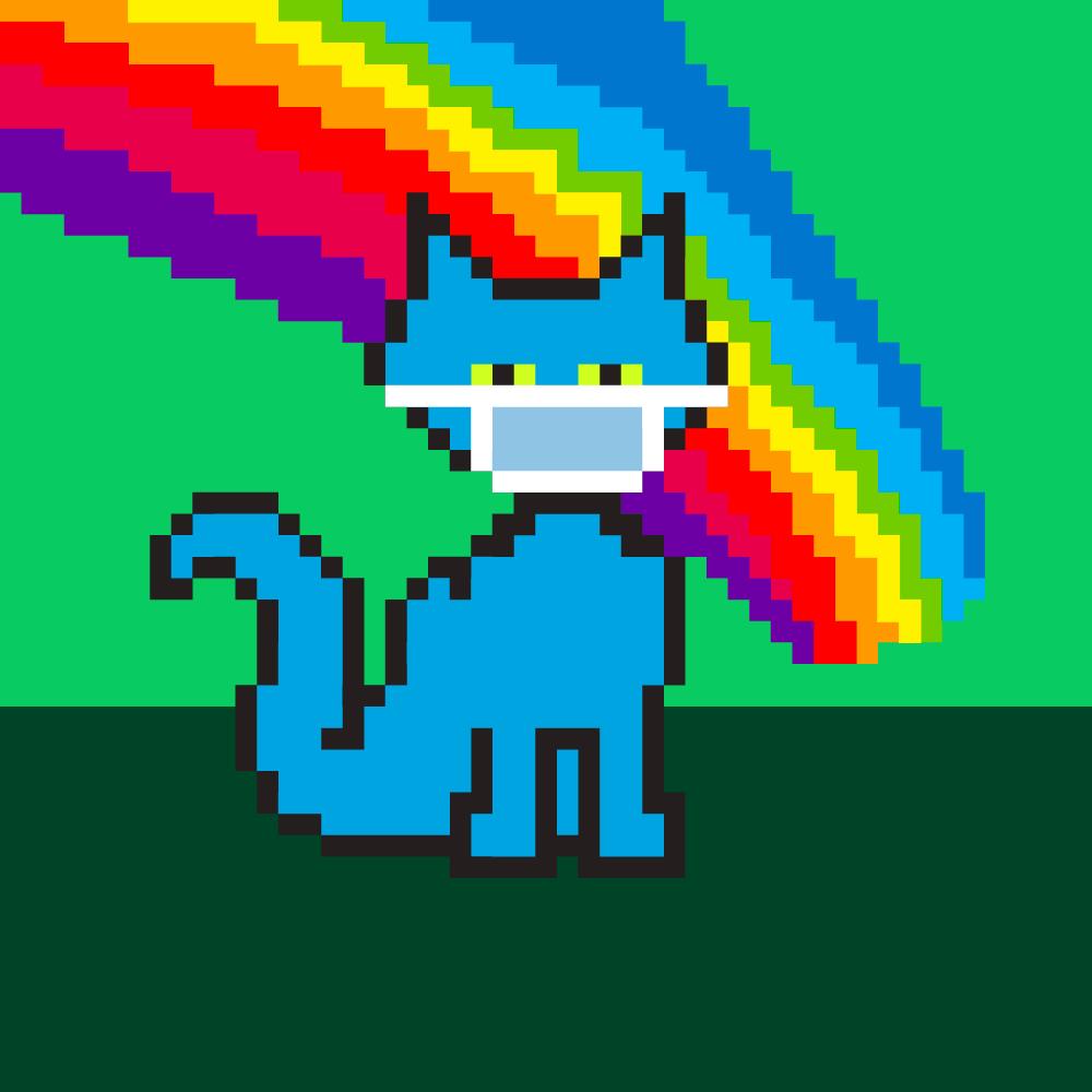 Meowlgo #100 NFT on Algorand