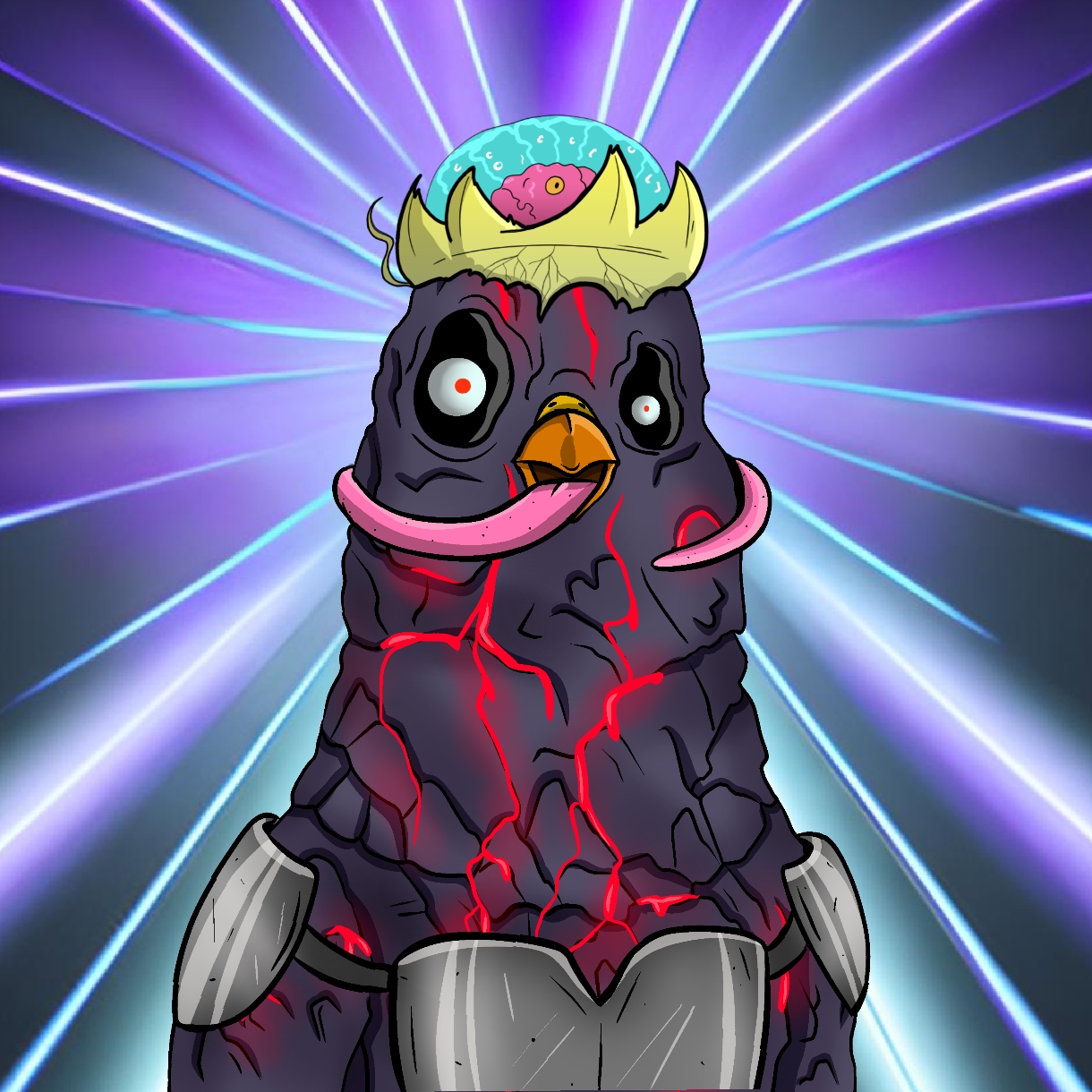 Mutant Ghetto Pigeon #125 NFT on Algorand