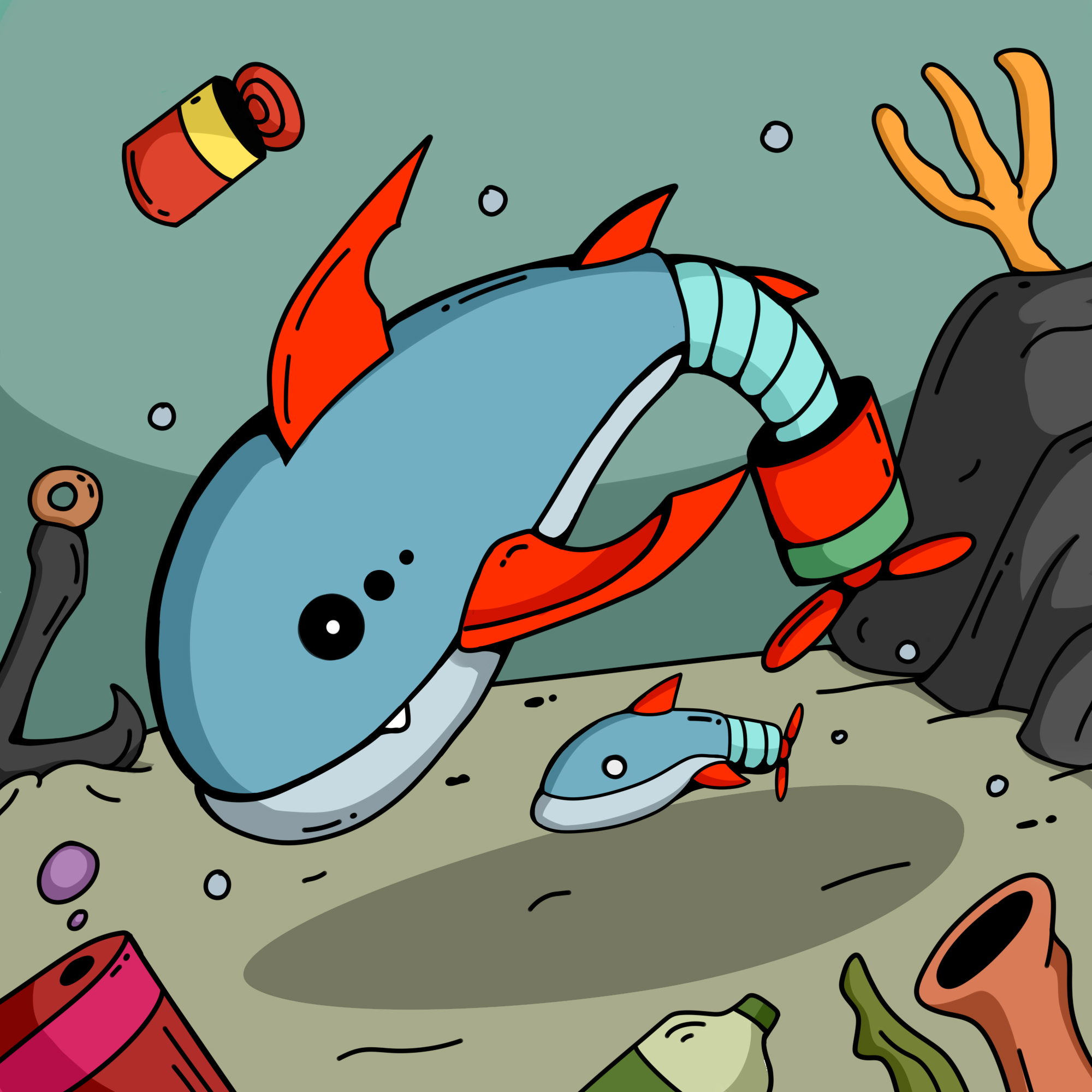 Freaky Monster #013 NFT on Algorand