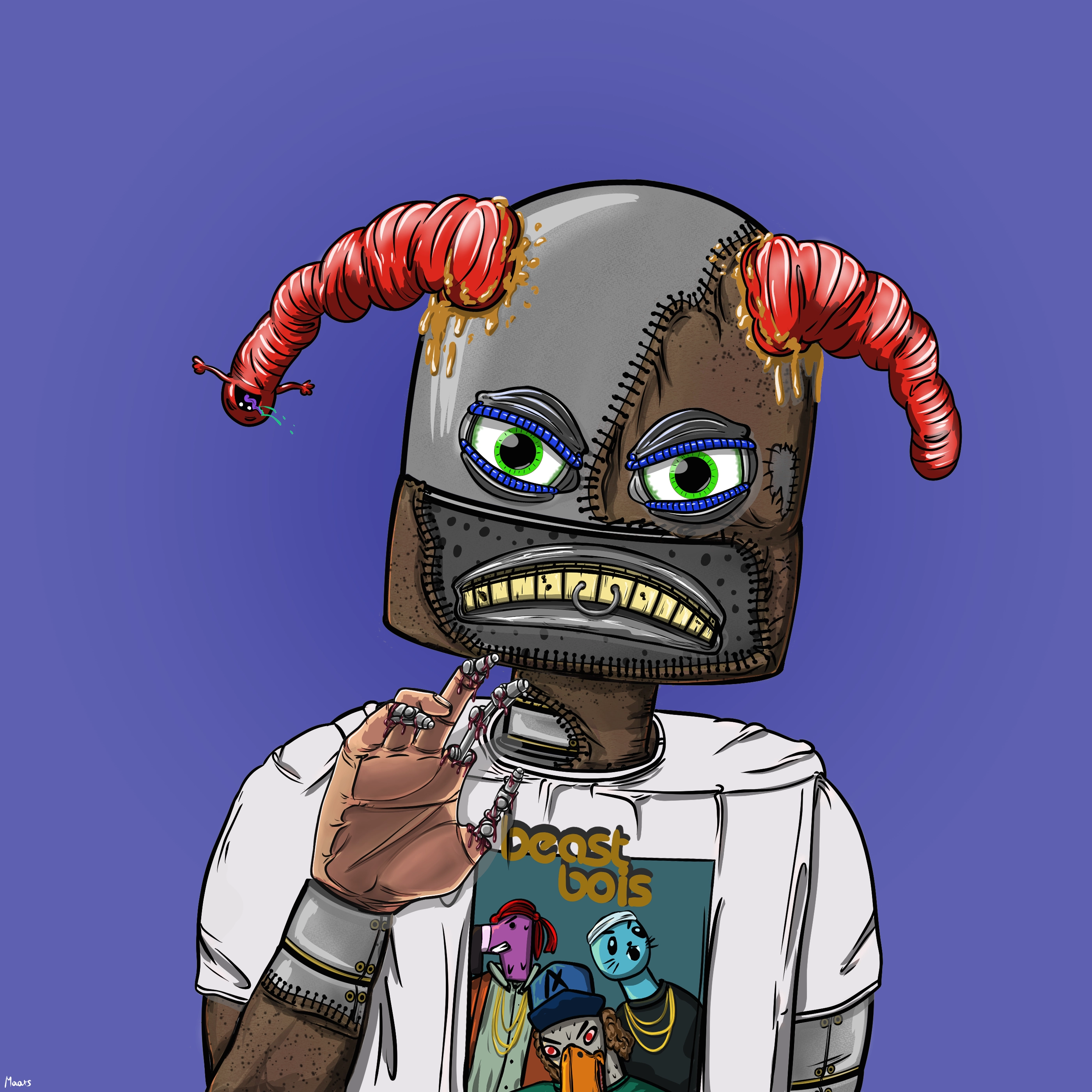 Mental Marvin #3051 NFT on Algorand