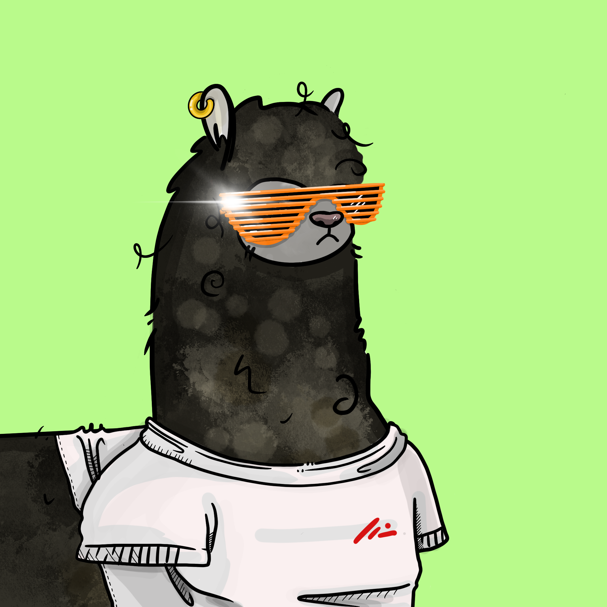 Nota Llama #972 NFT on Algorand