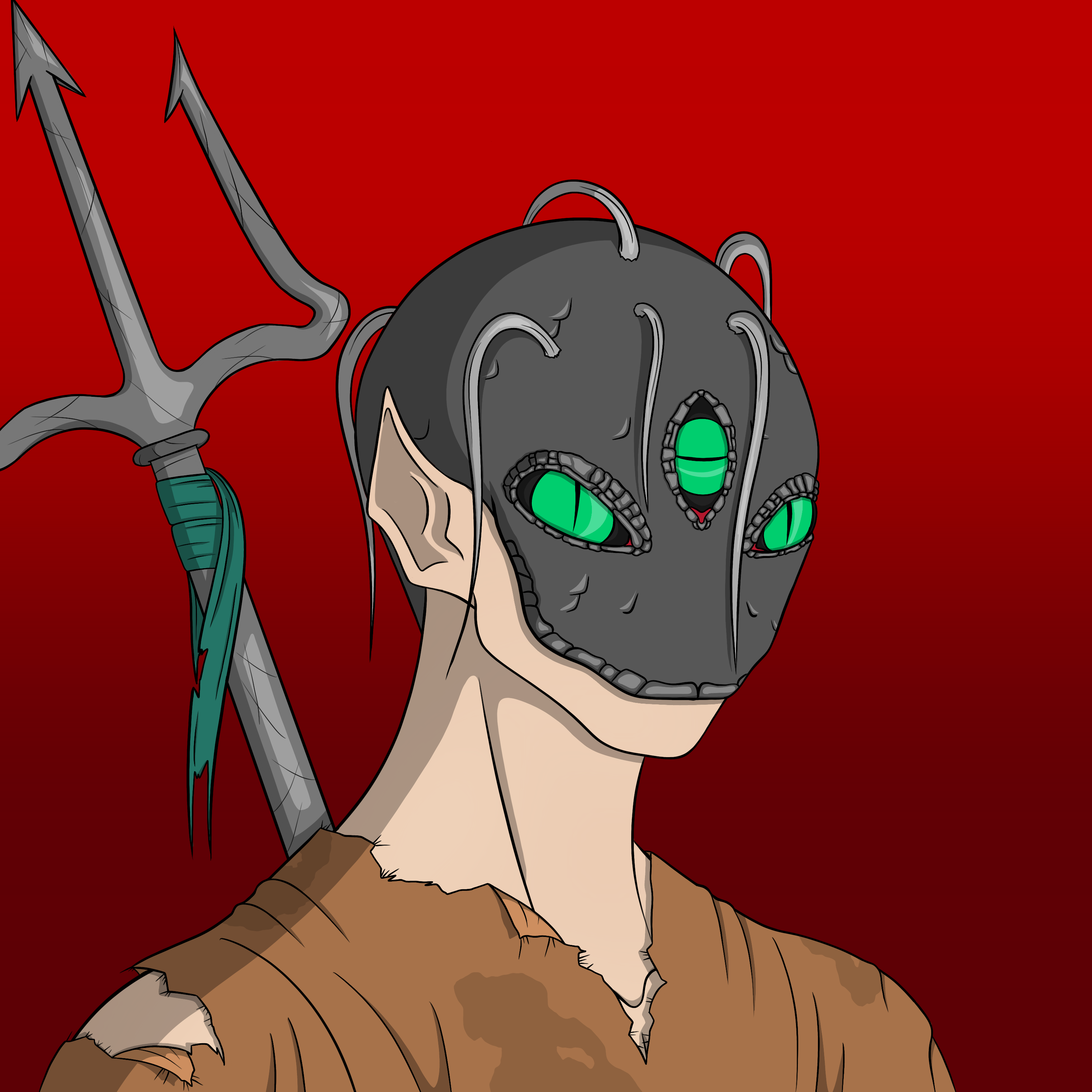 Dark Coin Champion #0619 NFT on Algorand