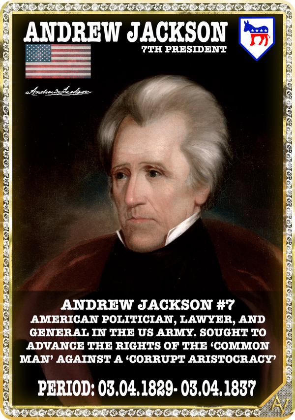 An image of AVP D07 - Andrew Jackson