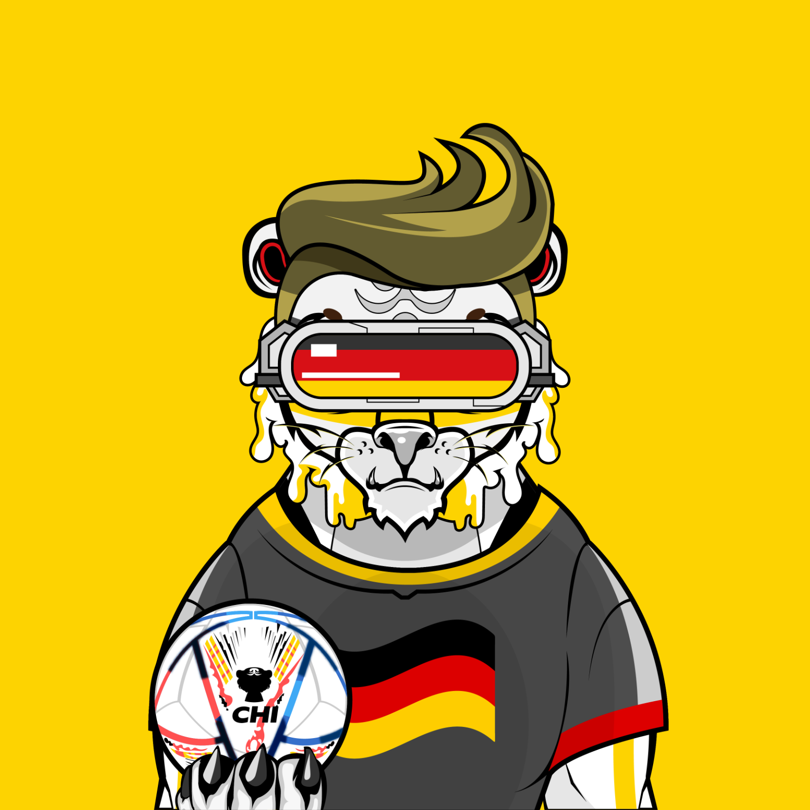 Football TigerChi #1316 NFT on Algorand