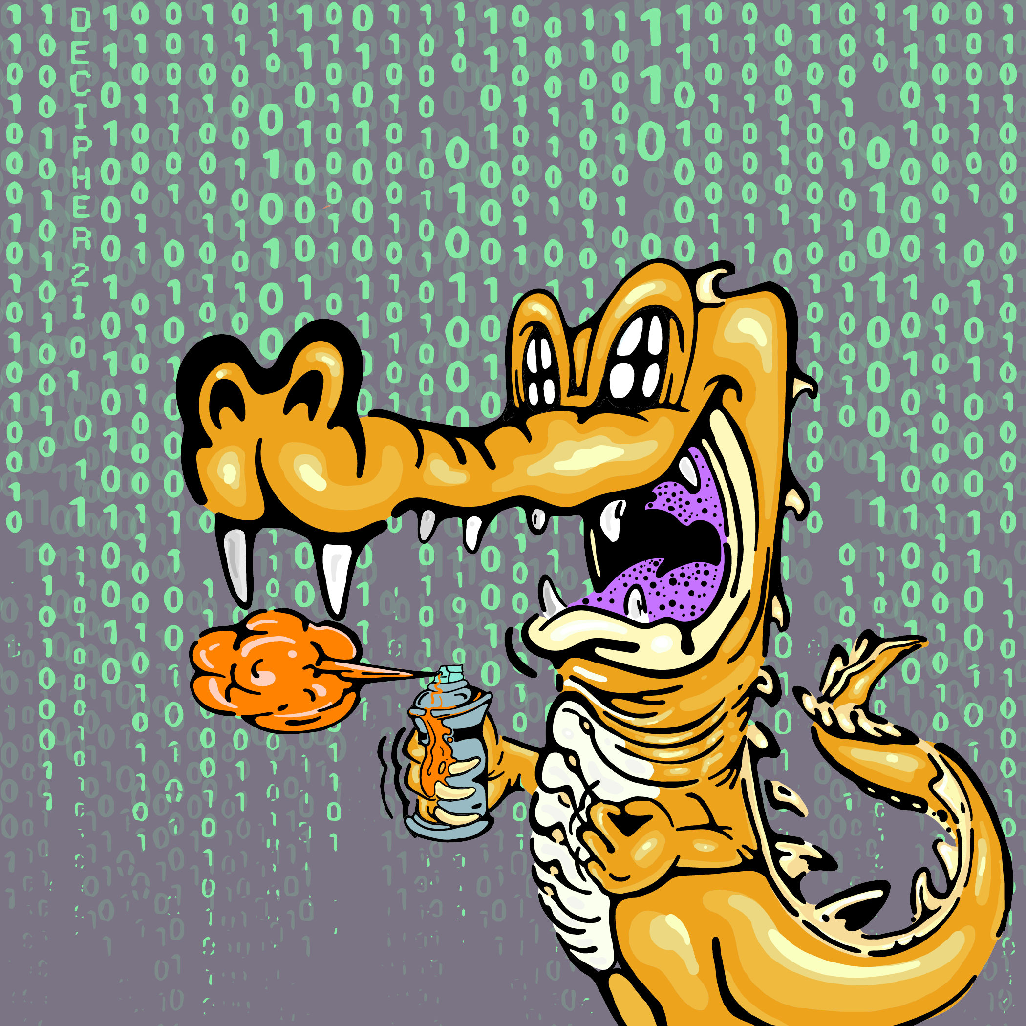 Algo Gator #866 NFT on Algorand