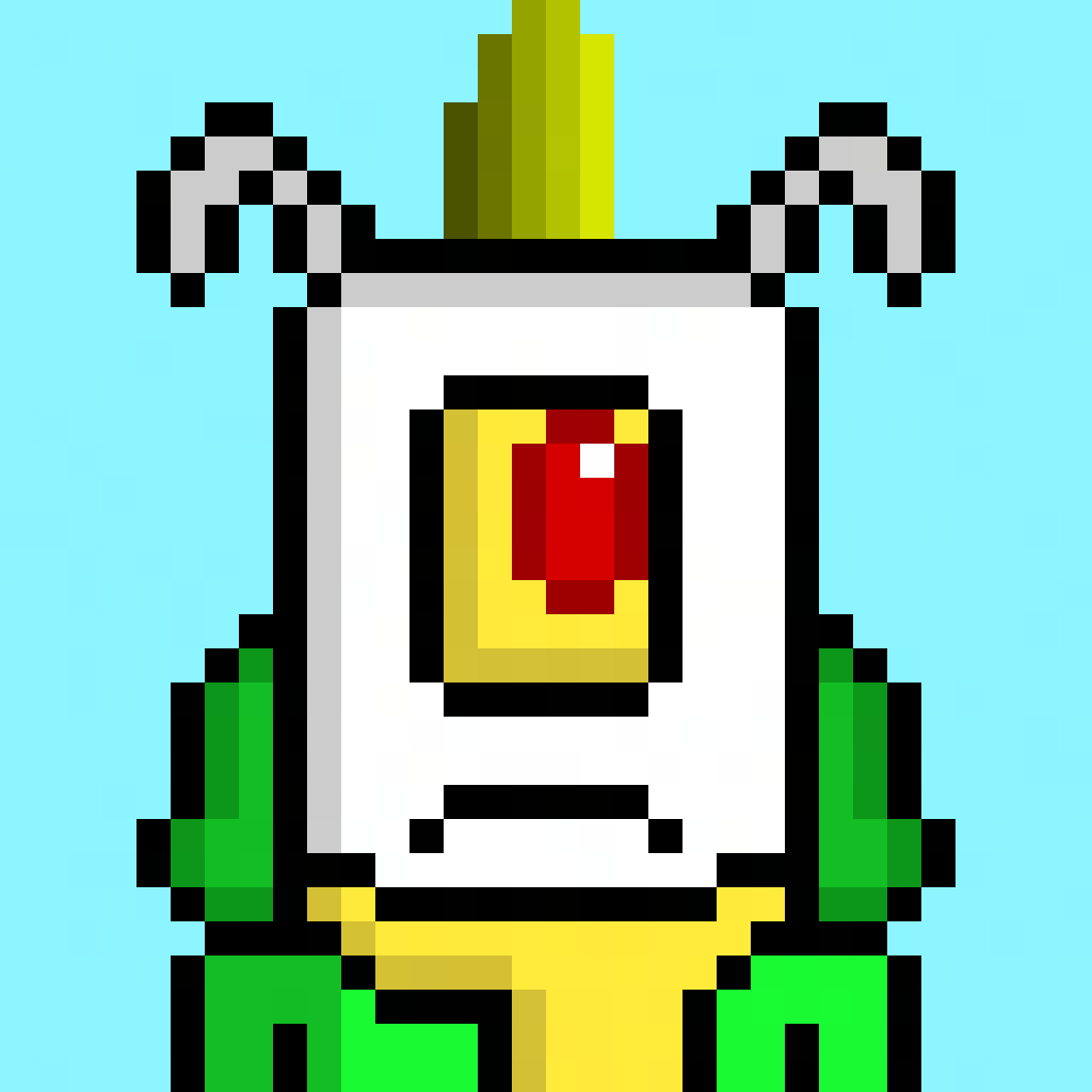 Pixel Plankton #393 NFT on Algorand