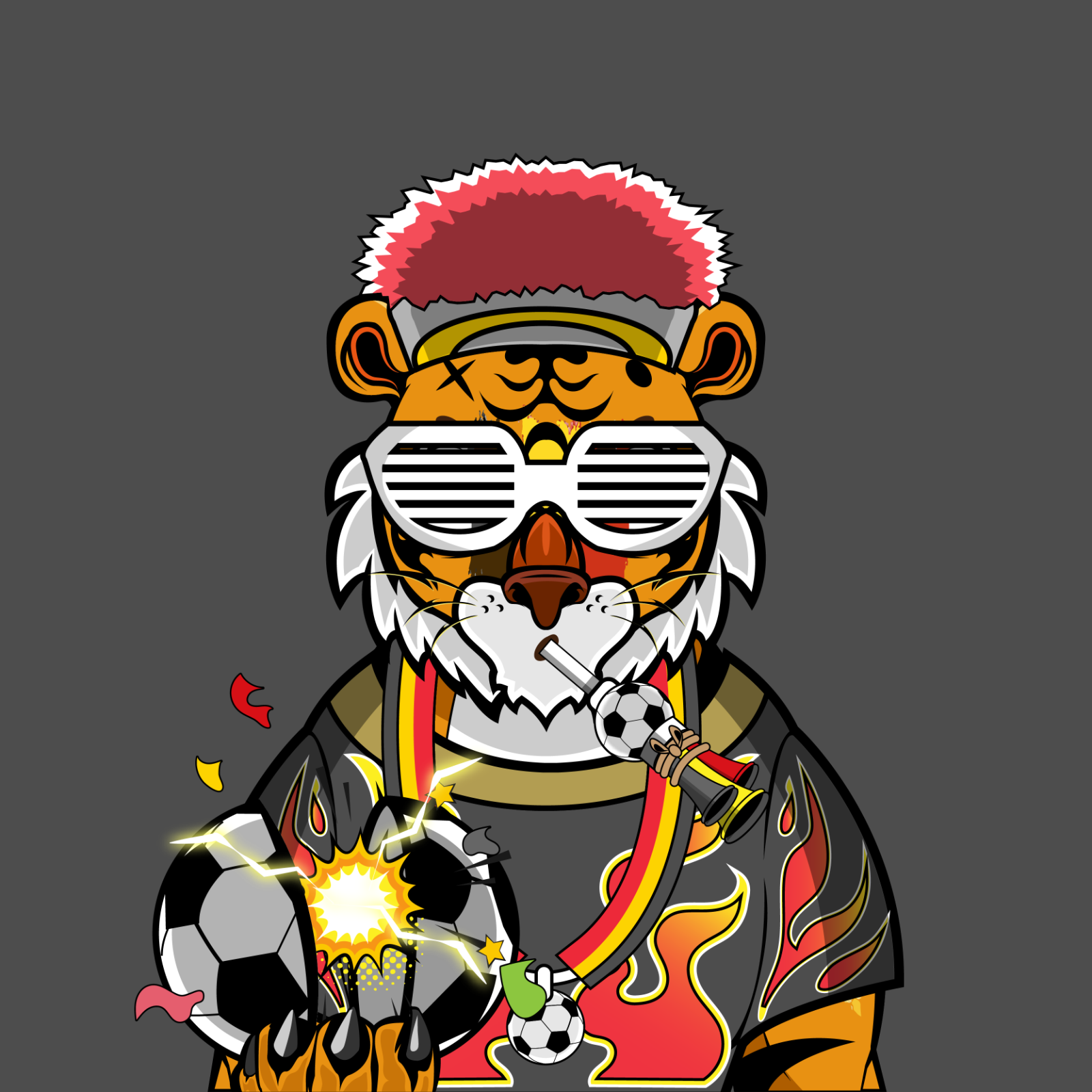 Football TigerChi #0707 NFT on Algorand