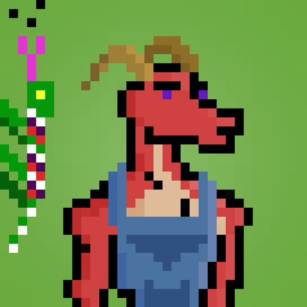 An image of Pixel Dragon: #017