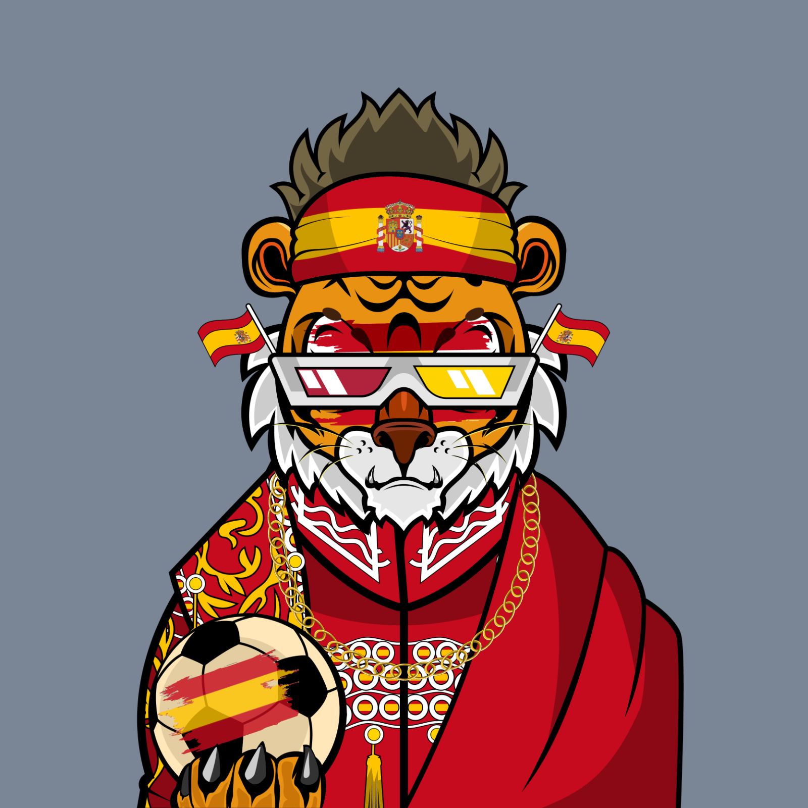 Football TigerChi #0739 NFT on Algorand