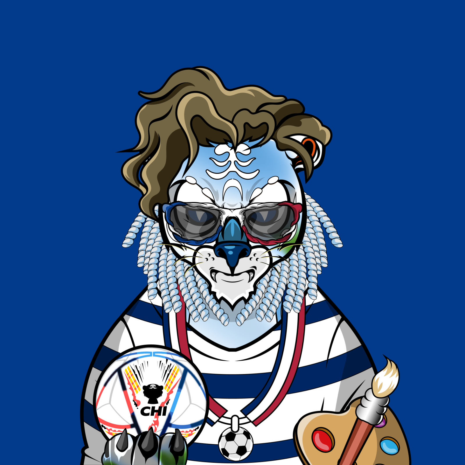 Football TigerChi #1076 NFT on Algorand