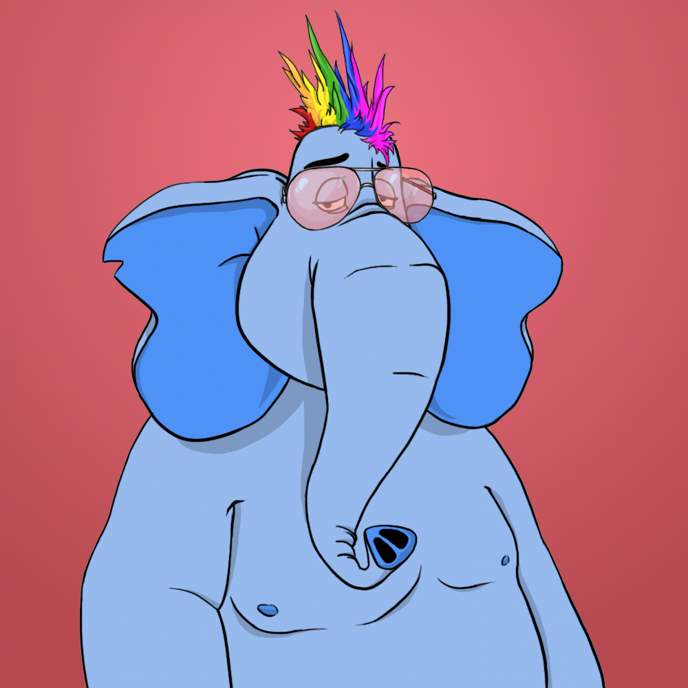 AFK Elephant #558 NFT on Algorand