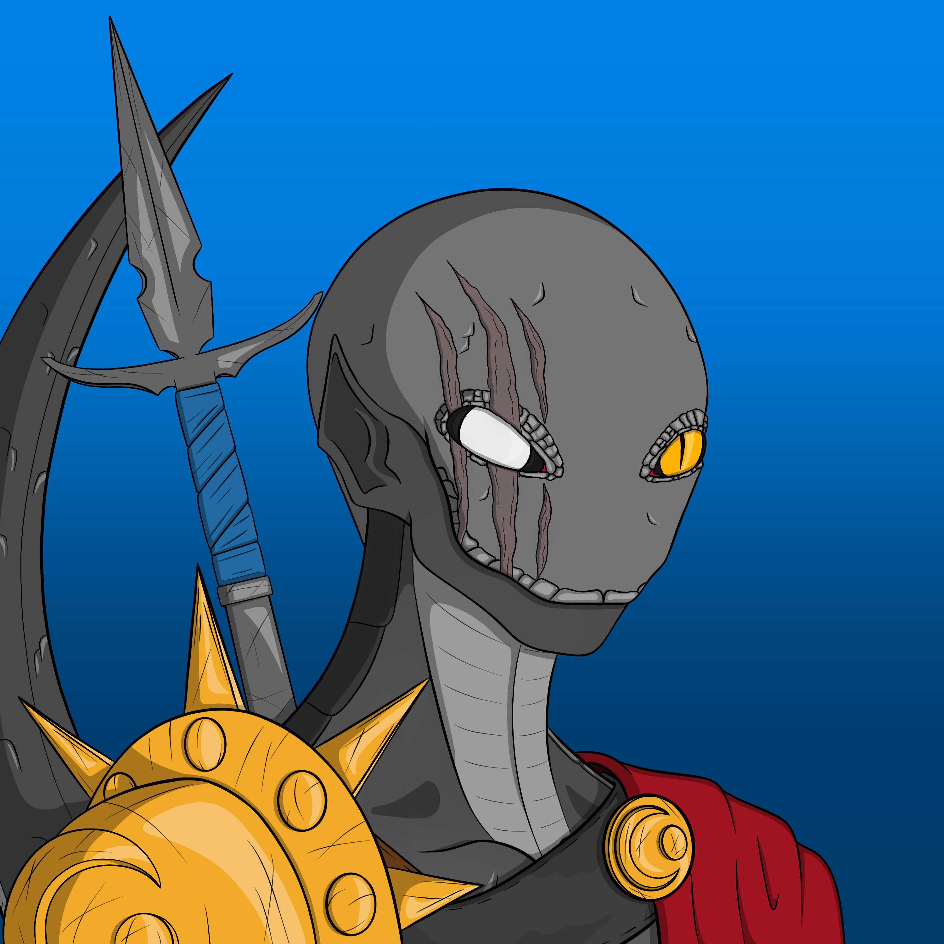 Dark Coin Champion #0883 NFT on Algorand