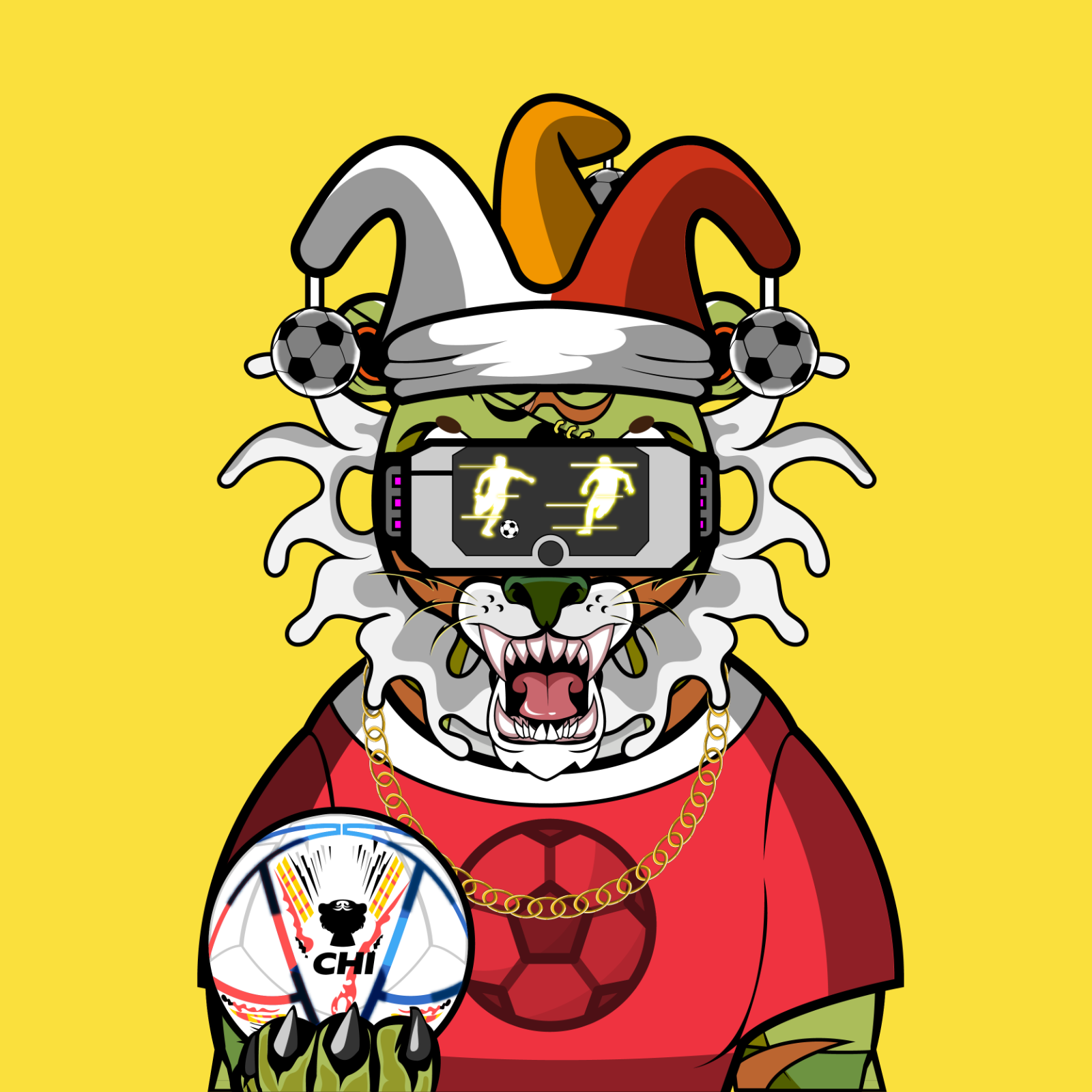Football TigerChi #0067 NFT on Algorand
