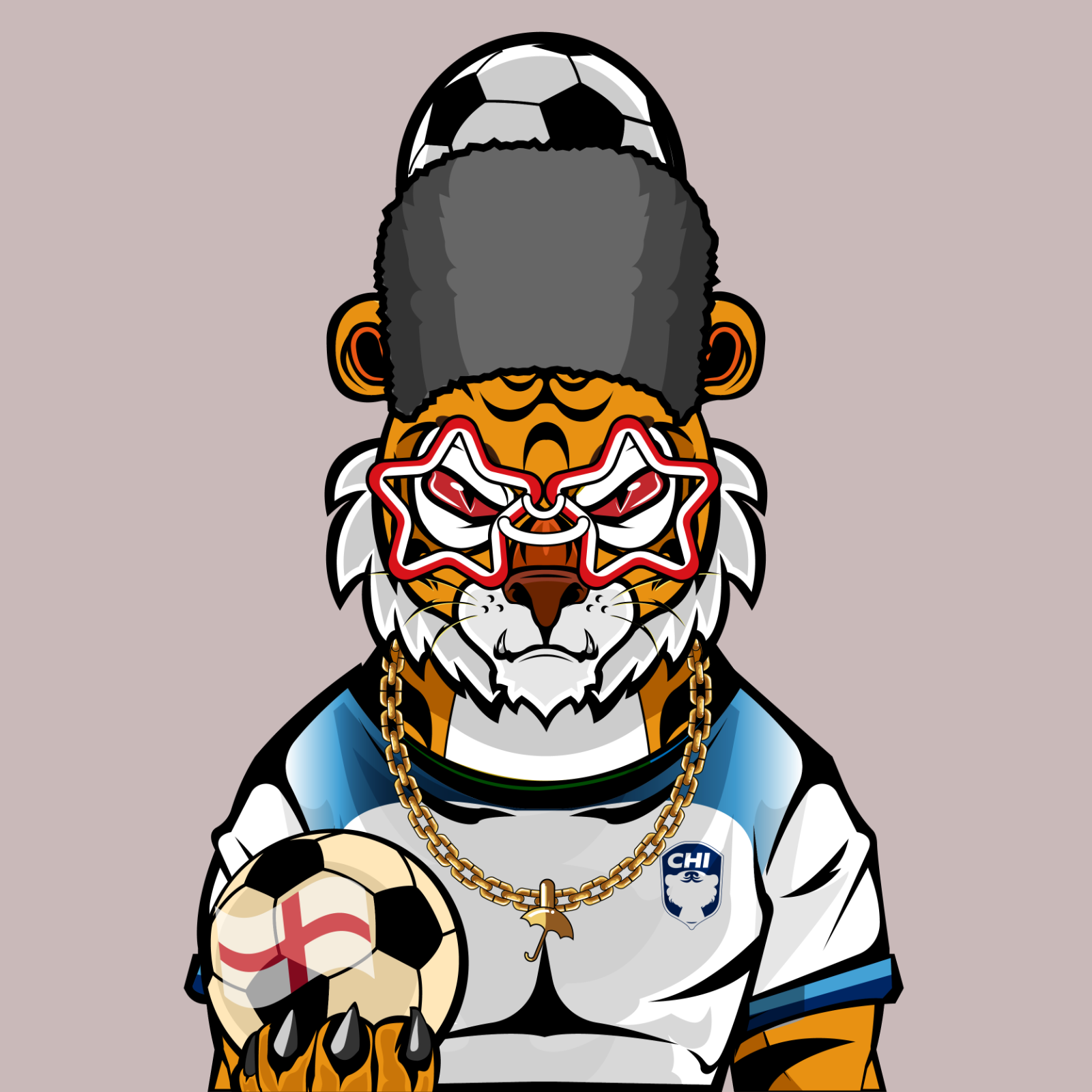 Football TigerChi #1394 NFT on Algorand