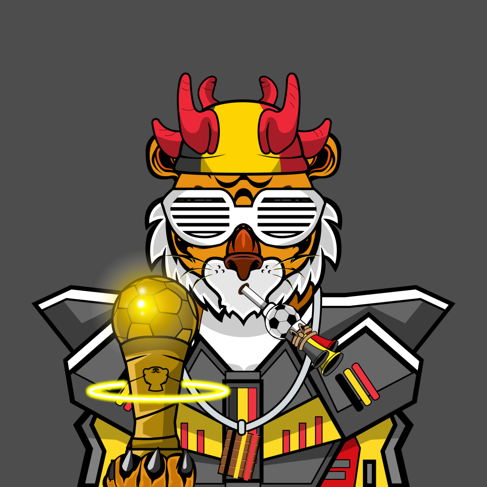 Football TigerChi #0790 NFT on Algorand