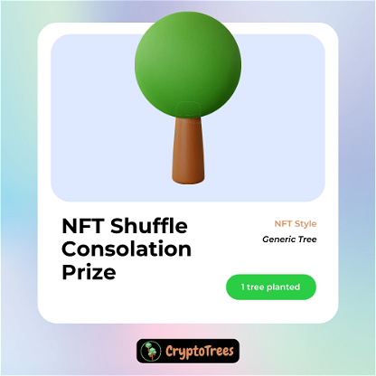 3D Tree NFT - Consolation Prize