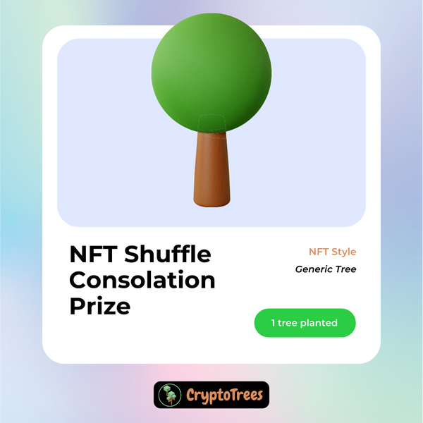 An image of 3D Tree NFT - Consolation Prize