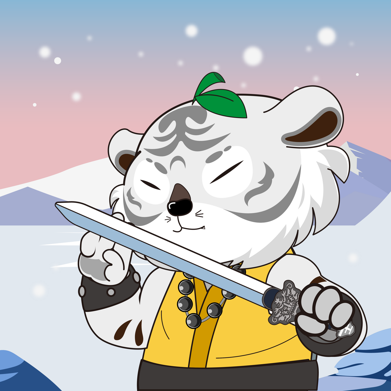 Apprentice TigerChi #189 NFT on Algorand